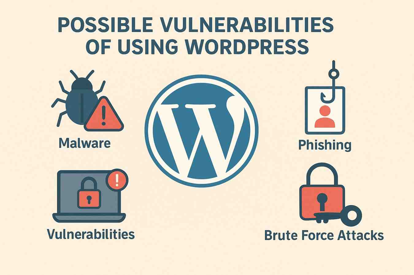 Possible Vulnerabilities of Using WordPress